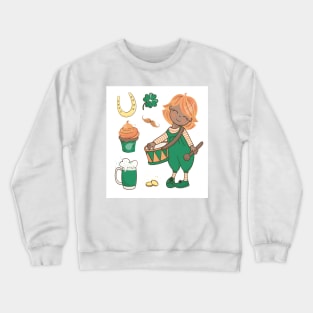 Happy St.Patrick's day Crewneck Sweatshirt